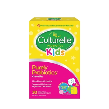 经典包装CULTURELLE康萃乐儿童益生菌咀嚼片30粒装